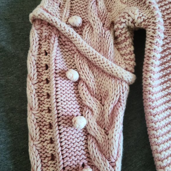 Veronica Beard Eleanor Crew Neck Cable Pullover - Picture 3 of 3